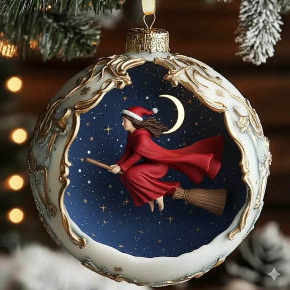 Personalized Ornaments for Christmas,Mythical Christmas Legends Ornament Collection Christmas Decorations Christmas Tree Decorations Pendants,D,Free Size