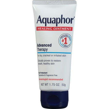 Pack of 4 Aquaphor Advanced Therapy Healing Ointment Skin Protectant Tube - 1.75 oz - Package may vary