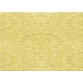 thumbnail image 1 of Ahgly Company Machine Washable Indoor Rectangle Transitional Golden Brown Yellow Area Rugs, 2' x 4', 1 of 7