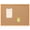 1 Pack 24" x 18", variant on Corkboard 1 Pack 30" x 42" Oak Framed Wall Mounted Notice Pin Board