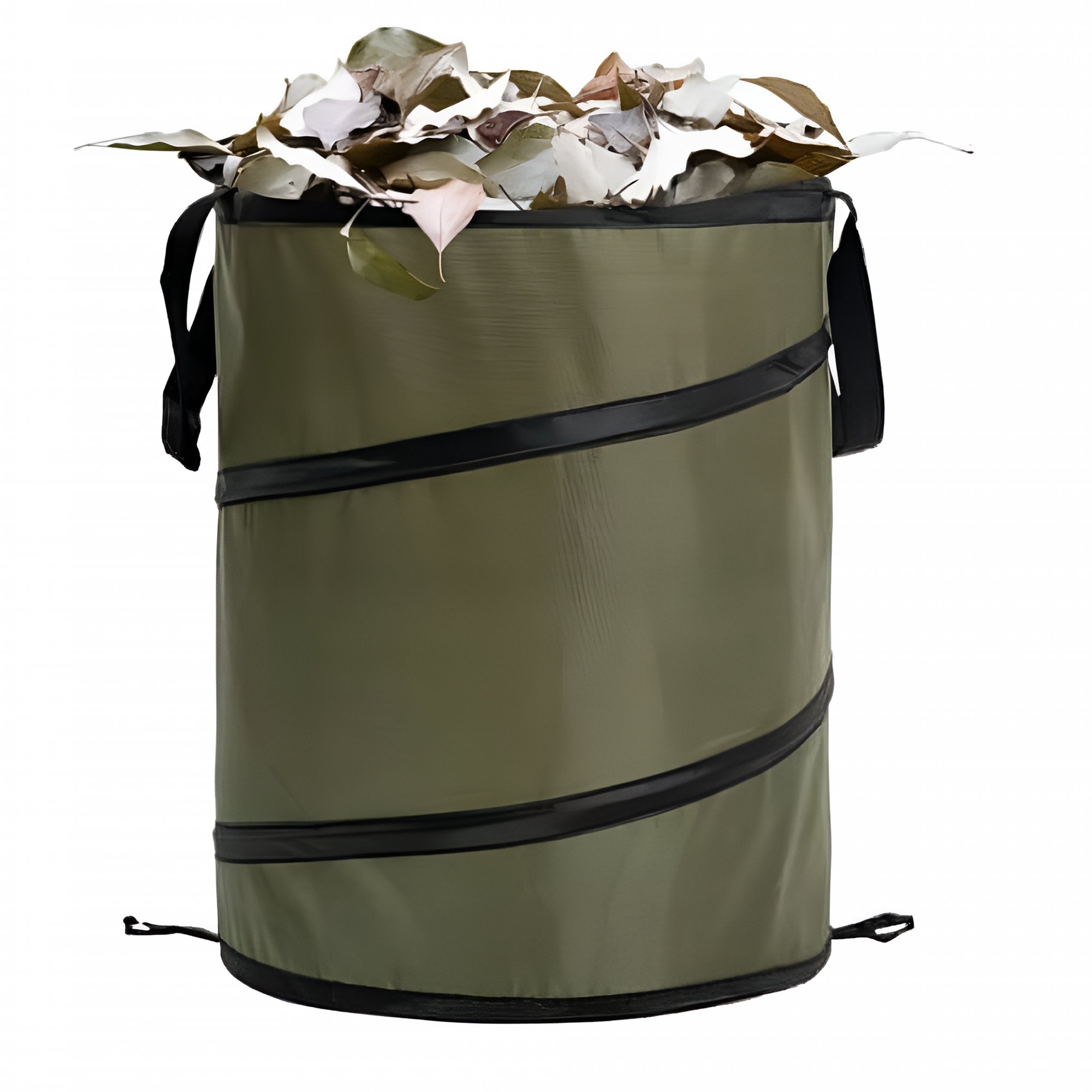 LAMIRO 10 Gallon Pop-up Trash Can Car Garbage Can Reusable Outdoor Trash Garden Yard Trash Bag Foldable Camping Recycling Bin