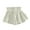 White, variant on Wancir Toddler Kids Girls Y2K Bubble Shorts Elastic High Waist Ruffle Shorts Summer Fashion Wide Leg Bloomers