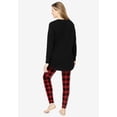 thumbnail image 2 of Dreams & Co. Plus Size 2-Piece Pj Legging Set, 2 of 6