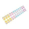 thumbnail image 4 of 24 Pieces French Tip False Nails Square Rabbits Press on Nails Manicure Nails Art Easy Application for Women and Girls, 4 of 7