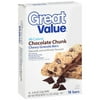 Great Value Chewy Chocolate Chunk Granola Bar, 18 Pk