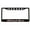 Black/Black/White, variant on Pitbull Mom Dog Lovers Style Metal License Plate Frame Personalized/Car Accessories Car Tag Holder Cover (Chrome/Silver/Black)
