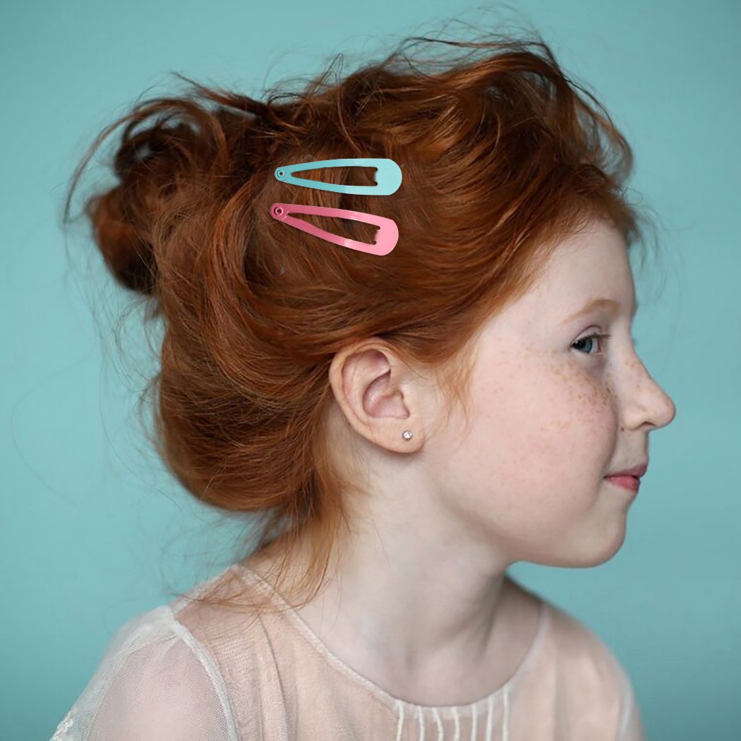 Lot De 50 Barrettes à Cheveux Métal Griffes 6x55mm - Neuves Avec Étiquettes