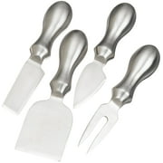 Prodyne K-4-S Stainless Steel Cheese Knives, Set of 4