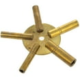 thumbnail image 2 of Universal Antique Grandfather Clock Key, Brass Winding Keys (Odd), 2 of 6