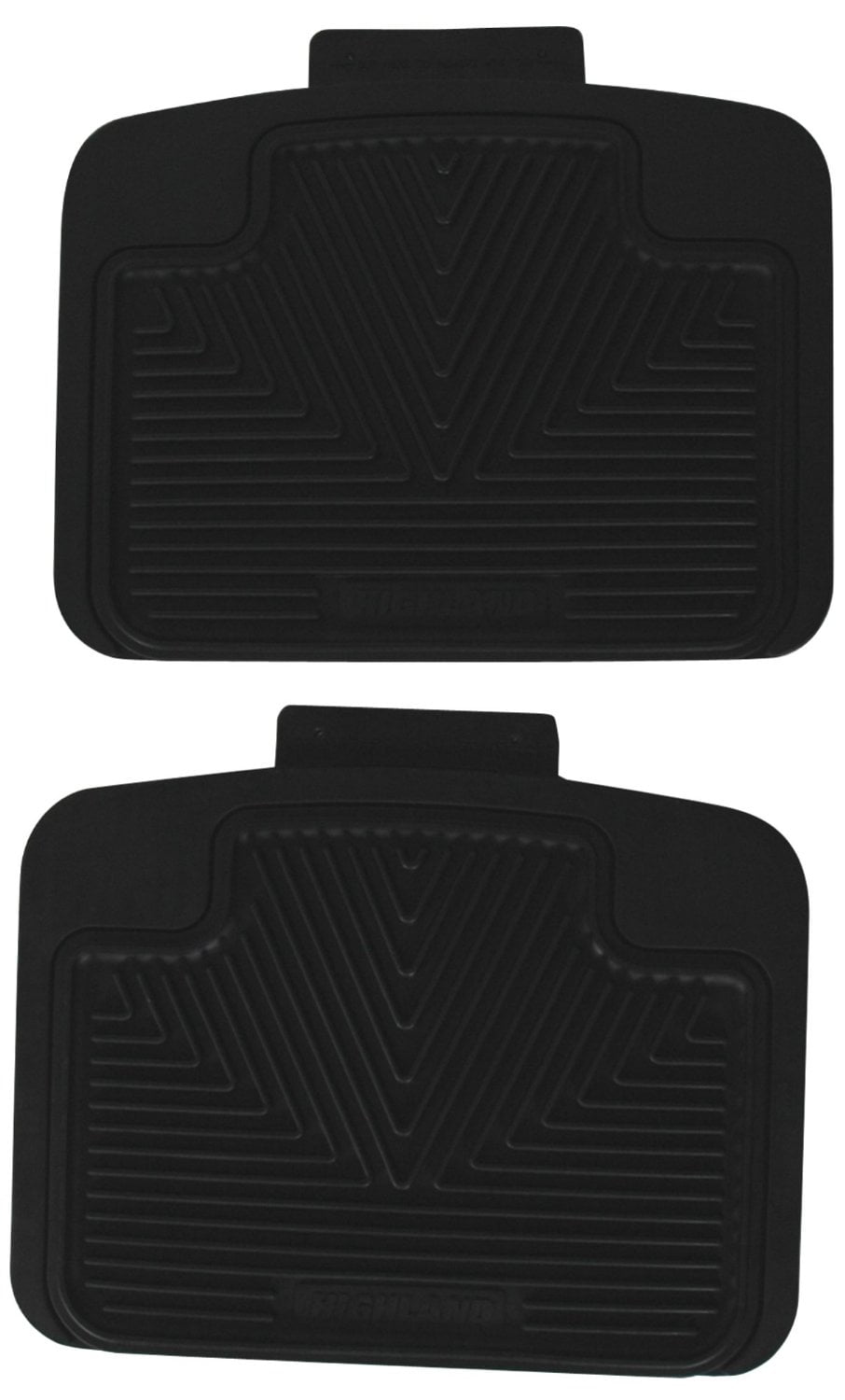 HIGHLAND 4603100 Floor Mats Highland Universal Floor Mats; rear; pair
