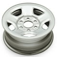 thumbnail image 3 of For 2003-2012 Chevrolet Express 1500 16 Inch Painted Silver Rim - OE Direct Replacement - Road Ready Car Wheel, 3 of 11
