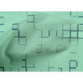 thumbnail image 5 of oneOone Cotton Poplin Light Mint Green Fabric Geometric Sewing Craft Projects Fabric Prints By Yard 56 Inch Wide, 5 of 6