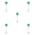 thumbnail image 3 of Seitruly Cepillo de limpieza facial Cepillo de masaje facial de silicona Limpiador facial exfoliante, cabeza única, verde blanco Type2 NO2 Seitruly CBP152401, 3 of 6
