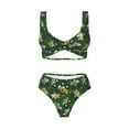 thumbnail image 4 of Daiia Cartoon Car Women's Bikini Set Two Piece Swimsuit High Waisted Bikini Adjustable Straps Bikini Perfect for Beach, Pool, and Summer Vacation-Large, 4 of 9