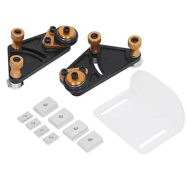 Bearing Roller Feeder Feather Loc Board for 19/30/75Type T-Tracks Table Saw Feeding Safety Propelling Tool