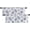 Blue and White Floral, variant on Valentine''s Day Kitchen Curtains Red 2 Pack 54"x18" Love Heart Valance Curtains for Window Romantic Valentines Small Window Treatment Rod Pocket Valances for Living Room Bedroom Decor