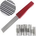 thumbnail image 2 of Cleaning Accessory For Various Percussion Instruments - Stainless Steel Scraper, 2 of 5
