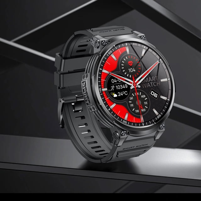 Wzzjkit Smart Sports Watch HD Smart Bracelet Advanced Bluetooth Calling and Extra Long Battery Life Customised Dials with Multiple Patterns