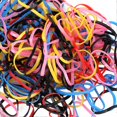 thumbnail image 3 of Rubber Bands Colored High Elasticity Strong Hair Loop Disposable Small Rubber Band, 3 of 5