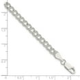 thumbnail image 4 of Sterling Silver Bracelet Charm Link, Other 5 mm 8 in Double Link, 4 of 4