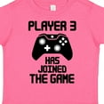 thumbnail image 4 of Inktastic Player 3 Has Joined the Game Boys or Girls Toddler T-Shirt, 4 of 5