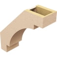 thumbnail image 5 of Ekena Millwork 5"W x 16"D x 16"H Merced Rough Cedar Woodgrain TimberThane Knee Brace, Primed, 5 of 6