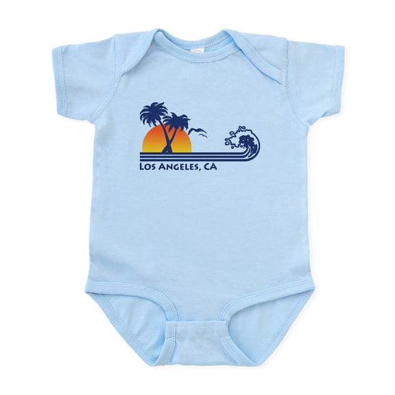 CafePress - Los Angeles, CA Infant Bodysuit - Baby Light Bodysuit, Size Newborn - 24 Months