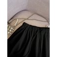 thumbnail image 5 of Women Solid‑Color Drawstring‑Waist Casual Skirt, Lightweight Spring‑Summer Daily Skirts, 5 of 9