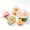 White, variant on Reusable Silicone Stretch Lids for Food Storage in Fridge - Elastic Heat-Resistant Bowl Covers, Cups, Cans, Jars - Universal Food Grade Lid for Round and Rectangle Containers - Dishwasher Safe