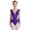 Purple, variant on Xnihocha Kids Girls Sparkly Mesh Splice Ballet Dance Rhythmic Gymnastics Tassel Skirted Leotard Royal Blue 8