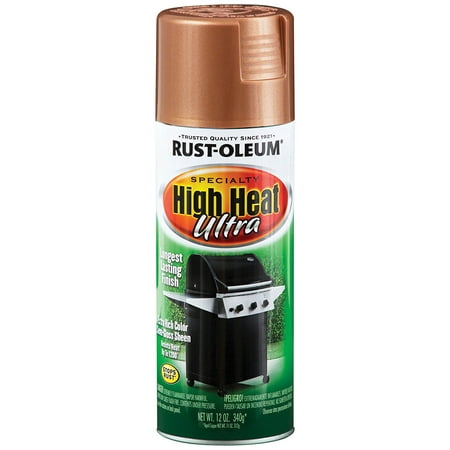 Aged Amber Finish - Rust-Oleum COPR HI-HEAT SPRAY PAINT 241232 Unit:EACH