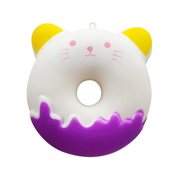 Juguete de descompresión de descompresión de gato lindo de simulación de juguete lento Wmkox8yii shdjk3054
