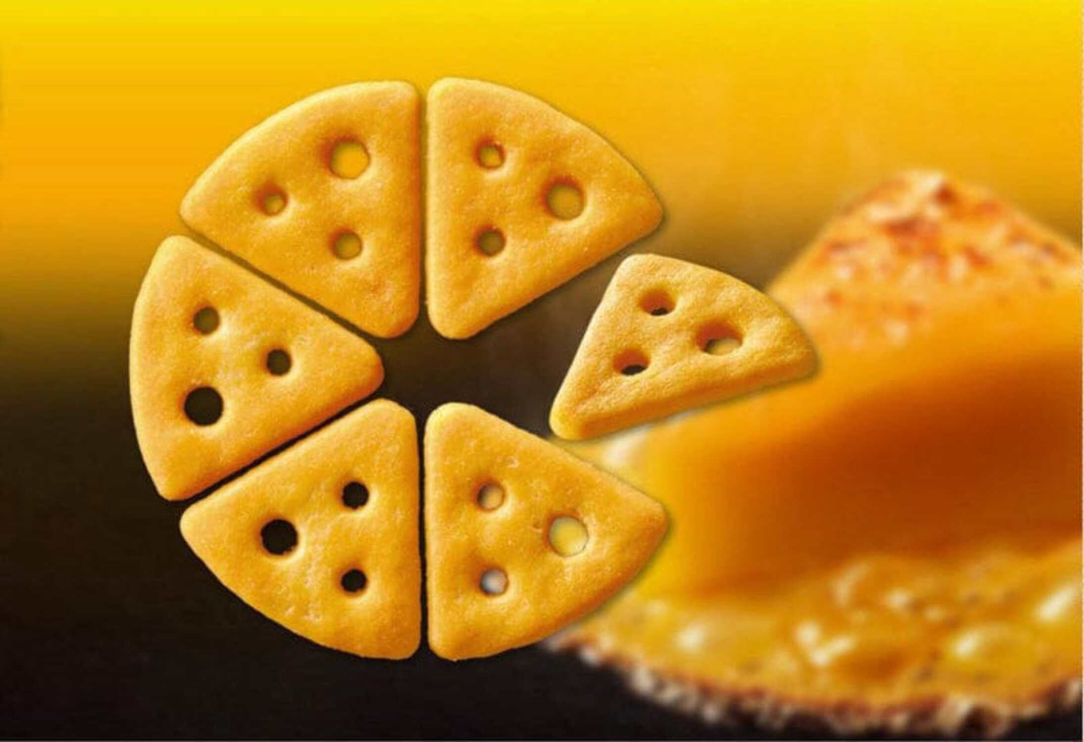 Glico Cheeza Japanese Cheese Crackers Variety Pack, 4 Flavors