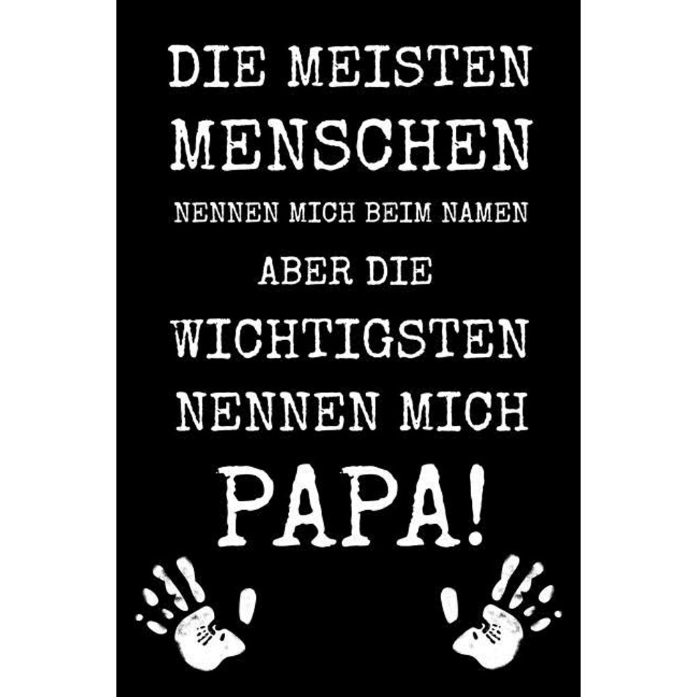 Die Meisten Menschen Schönes Vatertagsgeschenk Notizbuch für den