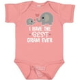 thumbnail image 3 of Inktastic Best Gram Ever Grandchild Boys or Girls Baby Bodysuit, 3 of 5