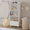 White E, variant on Kids Toy Storage Organizer, 3 Tier Children Bookcase and Bookshelf, Book and Magazine Rack, Modern Open Display Cabinet, Freestanding Display Storage for Living Room, Bedroom