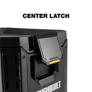 ToughBuilt StackTech Compact Tool Box Lockable Organizer, Removable Tray