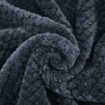 thumbnail image 3 of PiccoCasa Flannel Fleece Blanket for Sofa or Bed, Dusty Blue 30"x40", 3 of 7