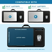 LapGear Home Office Lap Desk, Black Carbon