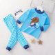 thumbnail image 1 of Pijamas de Navidad para niños y niñas de 1 a 10 años, ropa de dormir de manga larga con dibujos de dinosaurios, ropa de dormir para niños, pijamas de algodón para Otoño e Invierno, 1 of 4