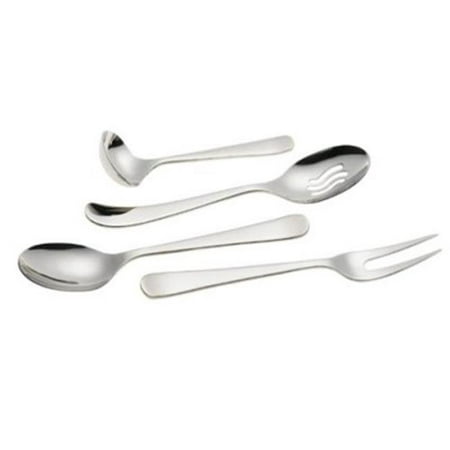 

Ginkgo 079914-16031-5 Sea Drift 18-10 Stainless 4 Piece Hostess Set