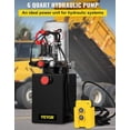 thumbnail image 1 of Iron Car Hydraulic Unit Double Acting 6L Plastic Square 12V, 1 of 8