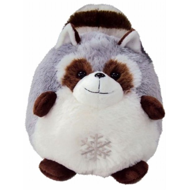 large stuffed raccoon