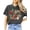 Pepper Shirt, variant on Distressed Merry and Bright Christmas Shirt for Women and Teens Girly Winter Holiday Tee Ivory Shirt Adult Large
