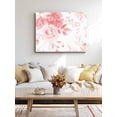 thumbnail image 4 of Pink Floral Art Wall Art for Living Room,Canvas Picture Wall Decor for Bathroom Bedroom,Watercolor Botanical Spring Flowers Painting Artwork for Office Kitchen Hallway Dining Room Home Decor 20"x24", 4 of 8