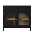 thumbnail image 5 of Twin Star Home Accent Cabinet, Black, 5 of 8