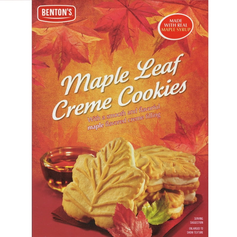 Benton's Cookies (Pack of 2, Maple Leaf Creme)