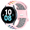 B-Pink/Rainbow, variant on 20mm Rainbow Bands Compatible with Samsung Galaxy Watch 7/6/5/4/Active 40mm 44mm/Watch 7 40mm 44mm,Silicone Straps Replacement for Garmin Vivomove 3 Women Men