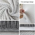 thumbnail image 4 of Chair Covers for Dining Room Chair Covers Set of 2 Stretch Spandex Kitchen Chair Protector Slipcover Removable Washable Dining Chair Covers for Home, Party, Ceremony, 4 of 6