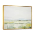 thumbnail image 2 of Designart "pasture Minimalist Pastoral I" Landscapes Floater Framed Canvas Art Print, 2 of 7